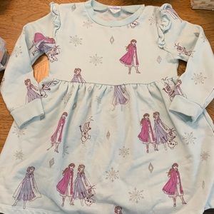 Girls frozen sweatshirt dress